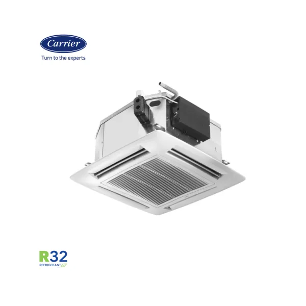 Carrier, вътрешно тяло четирипътна касета 12000 BTU с панел