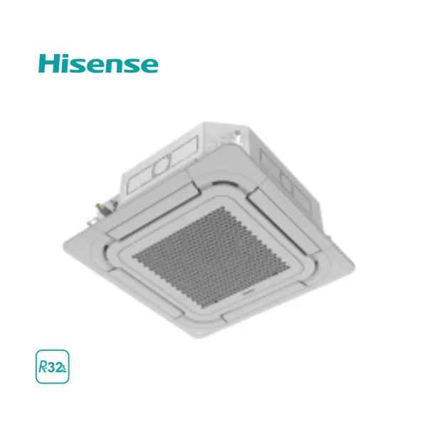 Hisense, касетъчен климатик Super Inverter с панел PE-QFA-CD, 36000 BTU (*)