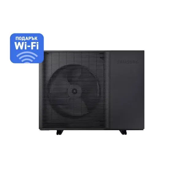 Термопомпа моноблок SAMSUNG EHS MONO AE080CXYBEK/EU R290 отопление, охлаждане